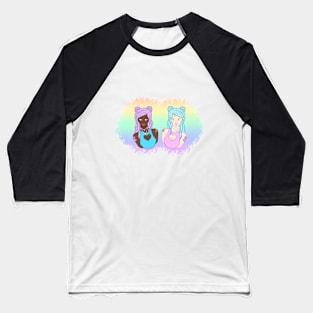 Pastel Girls Baseball T-Shirt